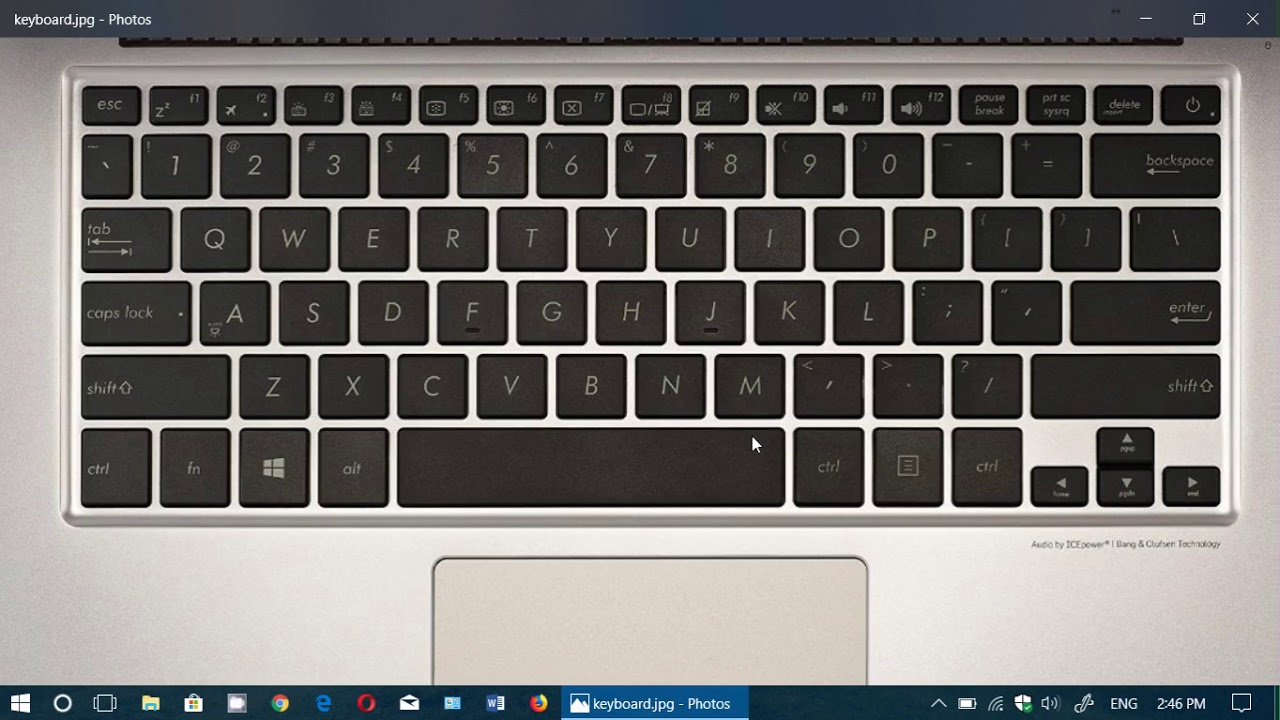 laptop keyboard key names
